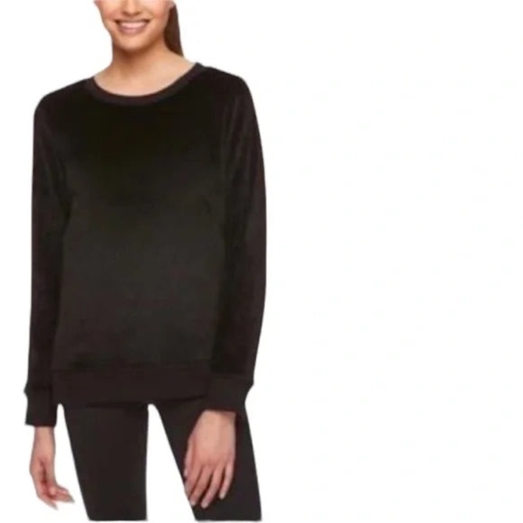 Gaiam Plush Pullover Black Size Medium - Picture 14 of 14